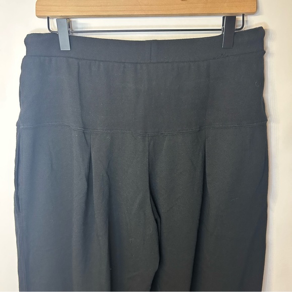 *NWOT* Tankaneo Womens Pleated Wide Leg Sweatpants in Black, Size XL - Picture 9 of 9